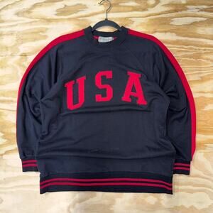 Vintage y2k jennifer moore usa spellout 2000s sweatshirt